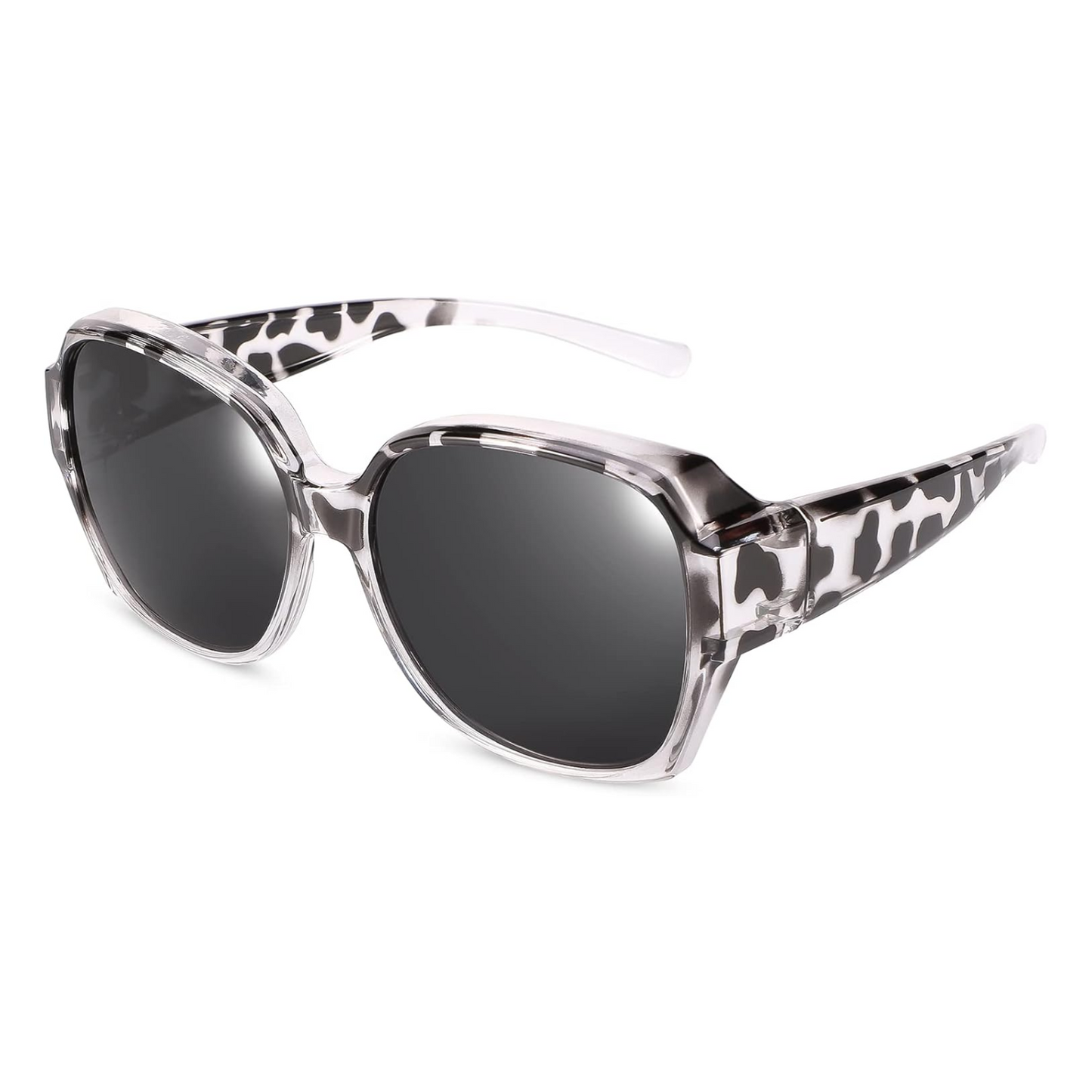 LumiShade® Leopard – Polarised Overlay Sunglasses